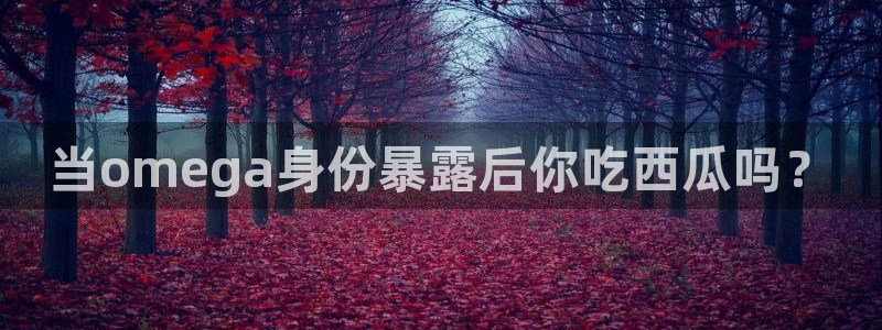 91今日吃瓜热门大瓜:当omega身份暴露后你吃西瓜吗?
